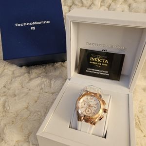 Technomarine Watch Rosegold/White NWT